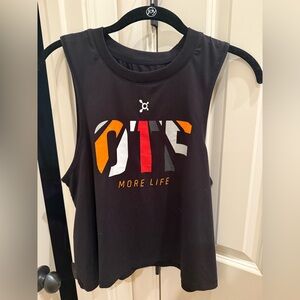 Orangetheory Navy Top with White Logo